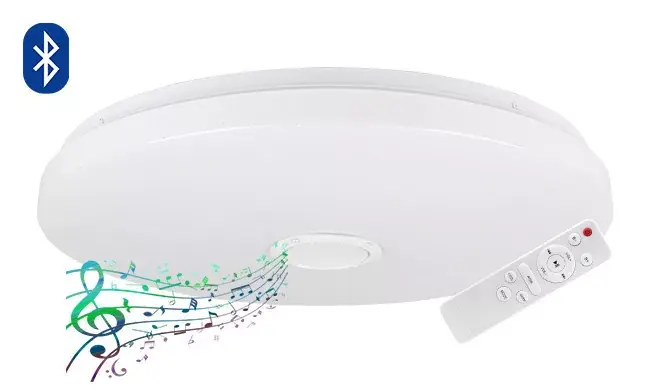 MasterLED Erik 48 W-os 400 mm fehér RGBW LED távirányítós mennyezeti lámpa Outlet