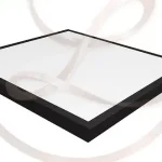 MasterLED 60 W-os szögletes 60x60 cm natúr fehér fekete keretes falon kívüli led panel Újdonság
