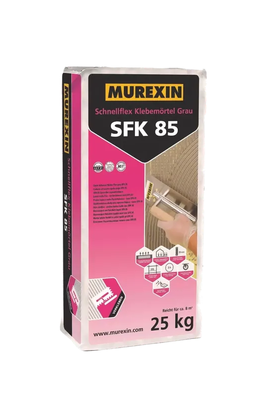Murexin SFK 85 Trass Gyors-flex ragasztóhabarcs Népszerű