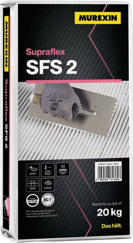 Árengedmény Murexin SFS 2 Supraflex ragasztóhabarcs