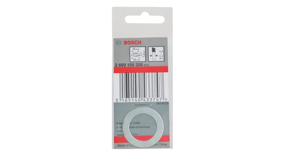 Legnépszerűbb BOSCH 2600100208 KÖRFŰRÉSZTÁRCSÁHOZ ADAPTER D30/20 /1.2mm SZŰKÍTŐ GYŰRŰ