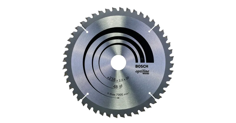 BOSCH 2608640432 KÖRFŰRÉSZTÁRCSA D216*30/48F. FÁHOZ ST. OPTILINE WOOD PROFI Akció