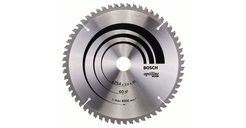 BOSCH 2608640436 KÖRFŰRÉSZTÁRCSA D254*30/60F. FÁHOZ ST. OPTILINE WOOD PROFI Legnépszerűbb