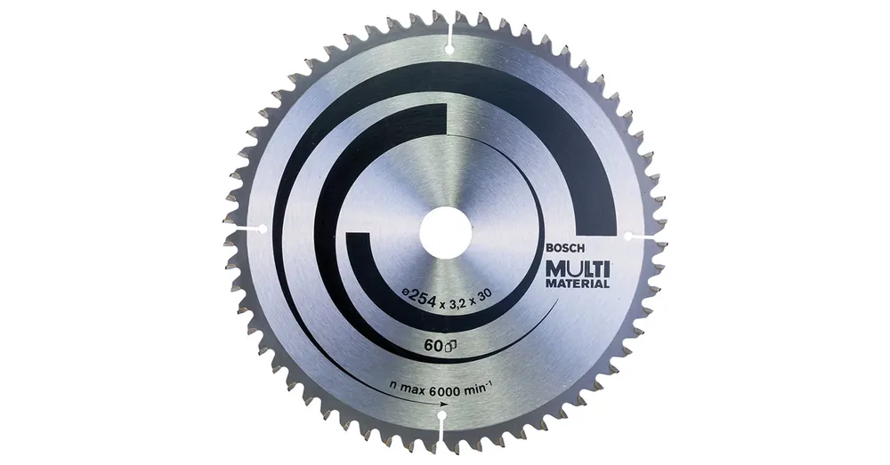 Azonnali szállítás BOSCH 2608640449 KÖRFŰRÉSZTÁRCSA D254*30/60F. FA,ÉPANYAG,MŰAG. MULTIMATERIAL