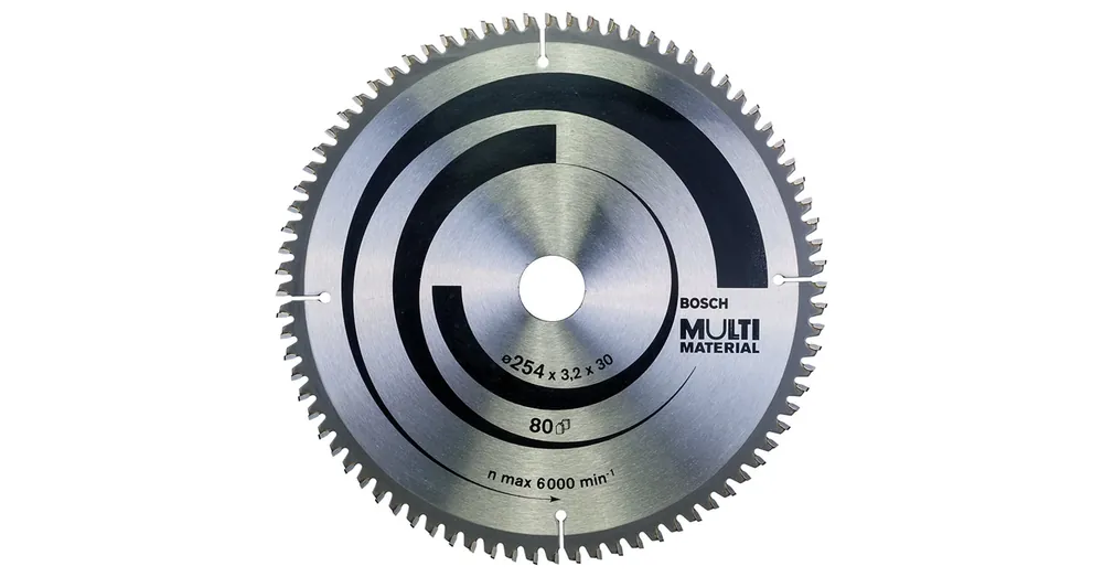 Outlet BOSCH 2608640450 KÖRFŰRÉSZTÁRCSA D254*30/80F. FA,ÉPANYAG,MŰAG. MULTIMATERIAL