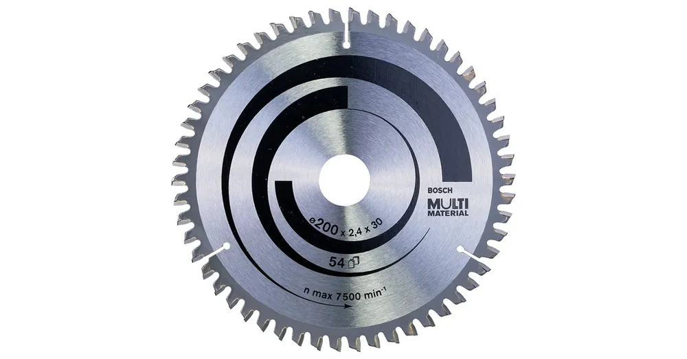 BOSCH 2608640510 KÖRFŰRÉSZTÁRCSA D200*30/54F. FA,ÉPANYAG,MŰAG. MULTIMATERIAL Kiárusítás