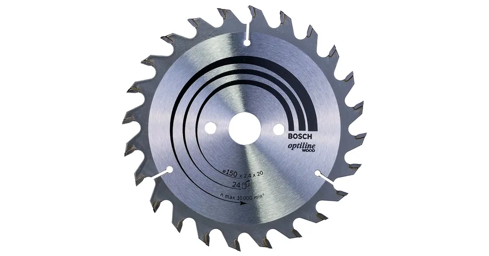 BOSCH 2608640592 KÖRFŰRÉSZTÁRCSA D150*20/16/24F FÁHOZ STANDARD OPTILINE WOOD Kiárusítás