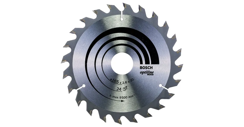 Akciós ár BOSCH 2608640602 KÖRFŰRÉSZTÁRCSA D165*30/20/24F FÁHOZ STANDARD OPTILINE WOOD