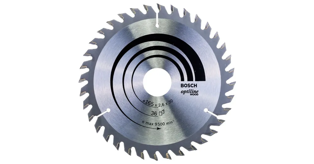 BOSCH 2608640603 KÖRFŰRÉSZTÁRCSA D165*30/20/36F FÁHOZ STANDARD OPTILINE WOOD Csak ma
