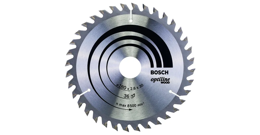 BOSCH 2608640609 KÖRFŰRÉSZTÁRCSA D180*30/20/36F FÁHOZ STANDARD OPTILINE WOOD Vedd meg online