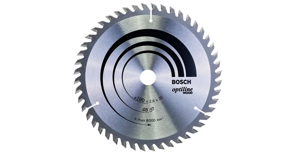 Legnépszerűbb BOSCH 2608640614 KÖRFŰRÉSZTÁRCSA D190*20/16/48F FÁHOZ STANDARD OPTILINE WOOD