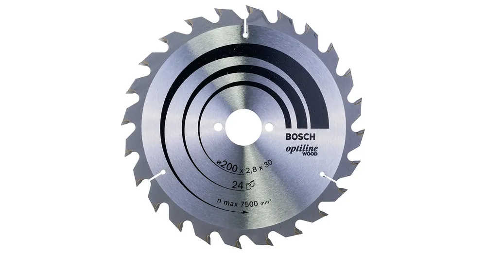 BOSCH 2608640618 KÖRFŰRÉSZTÁRCSA D200*30/24F. FÁHOZ STANDARD OPTILINE WOOD Azonnali szállítás