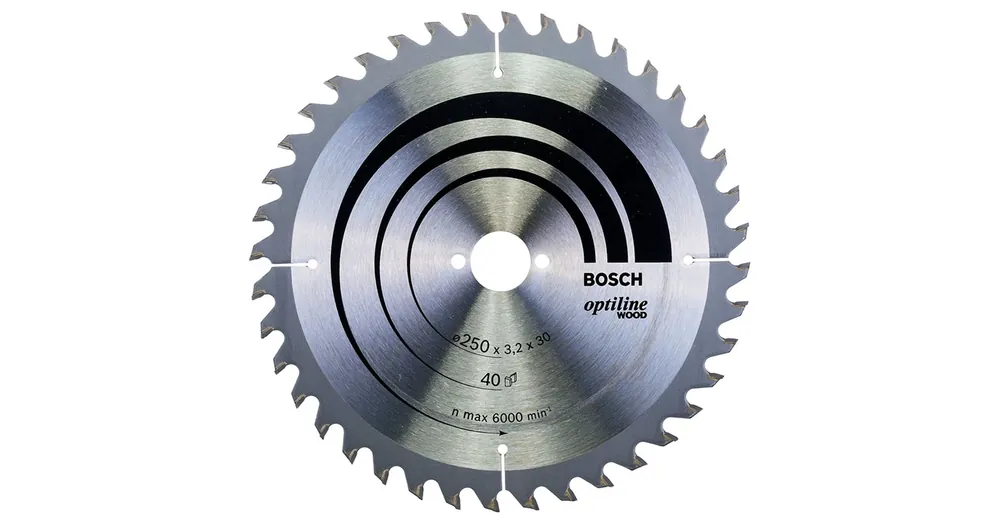 Szezonális akció BOSCH 2608640670 KÖRFŰRÉSZTÁRCSA D250*30/40F. FÁHOZ STANDARD OPTILINE WOOD