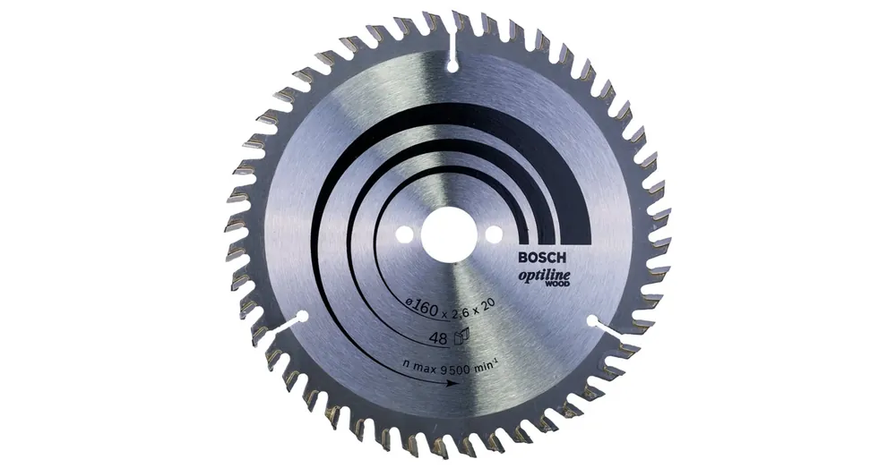Rendeld meg most BOSCH 2608640732 KÖRFŰRÉSZTÁRCSA D160*20/48F. FÁHOZ STANDARD OPTILINE WOOD