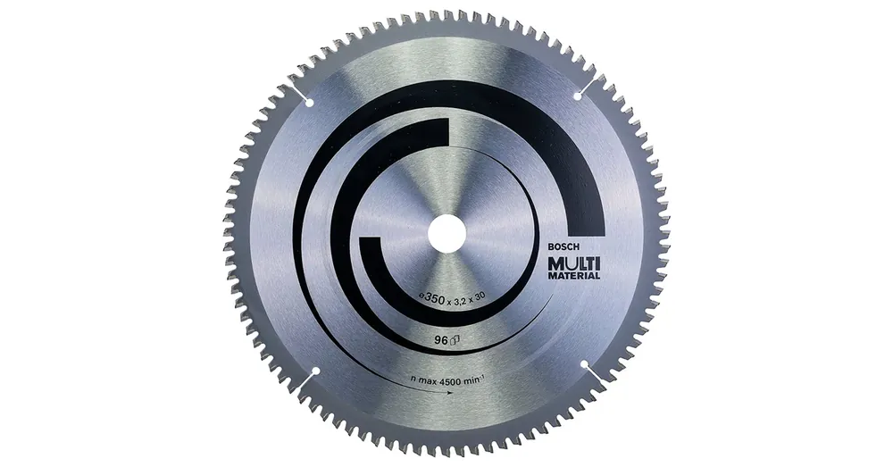 Gyors szállítás BOSCH 2608640770 KÖRFŰRÉSZTÁRCSA D350*30/96F. FA,ÉPANYAG,MŰAG. MULTIMATERIAL