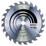 Azonnali szállítás BOSCH 2608640817 KÖRFŰRÉSZTÁRCSA D184*16/24F. FÁHOZ STANDARD OPTILINE WOOD