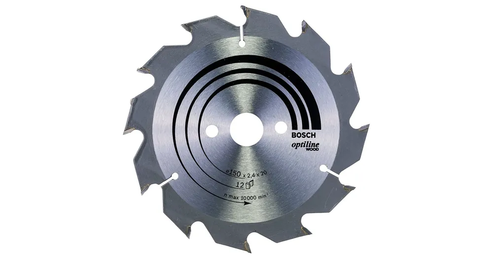 BOSCH 2608641169 KÖRFŰRÉSZTÁRCSA D150*20/16/12F FÁHOZ STANDARD OPTILINE WOOD Prémium