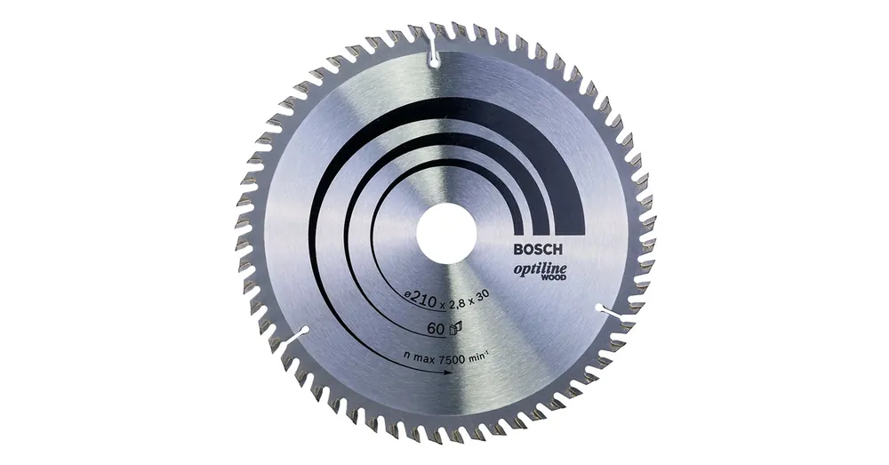 Akciós ár BOSCH 2608641190 KÖRFŰRÉSZTÁRCSA D210*30/60F FÁHOZ STANDARD OPTILINE WOOD