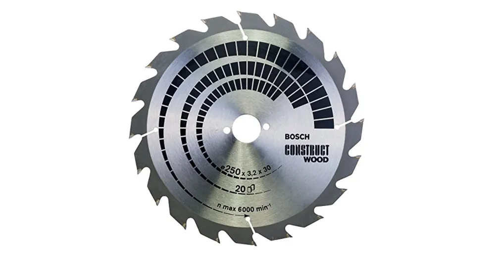 BOSCH 2608641774 KÖRFŰRÉSZTÁRCSA D250*30/20F. FÁHOZ CONSTRUCT WOOD Biztonságos fizetés