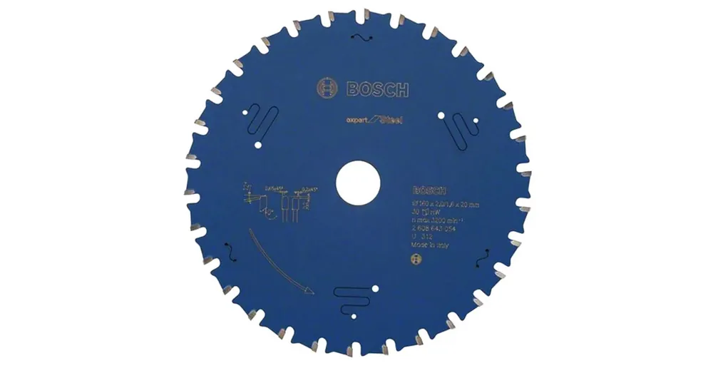 Szuper ajánlat BOSCH 2608643054 KÖRFŰRÉSZTÁRCSA D160*20/30F. FÉMHEZ EXPERTSTEEL