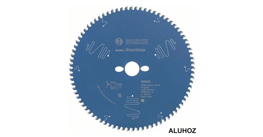 BOSCH 2608644113 KÖRFŰRÉSZTÁRCSA D260*30/80F. ALUMÍNIUMHOZ Olcsóbb