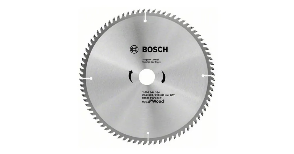 BOSCH 2608644384 KÖRFŰRÉSZTÁRCSA D254*30/80FOG FÁHOZ STANDARD ECO Gyors kiszállítás