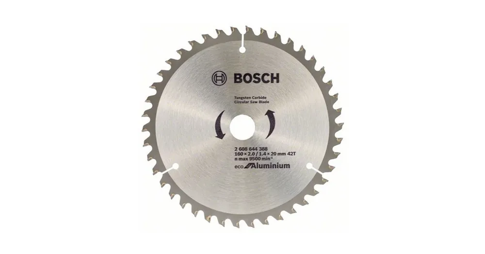 BOSCH 2608644388 KÖRFŰRÉSZTÁRCSA D160*20/42F. ALUMÍNIUMHOZ ECO Bestseller