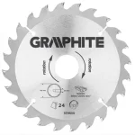 KÖRFŰRÉSZTÁRCSA D165*30/24F. FÁHOZ GRAPHITE 57H650 Árengedmény