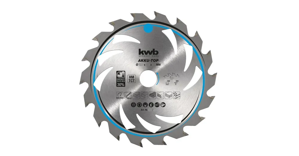 Árengedmény KÖRFŰRÉSZTÁRCSA D160*16/20F. M45 FÁHOZ, PVC-HEZ - HM TCT KWB 49584354