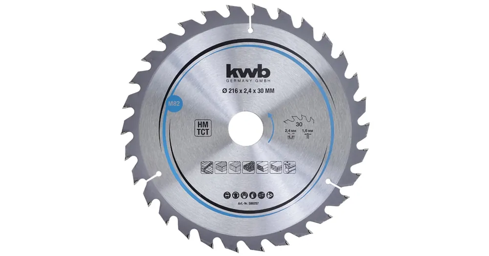 Szuper ajánlat KÖRFŰRÉSZTÁRCSA D216*30/30F. FÁHOZ KWB 49588257