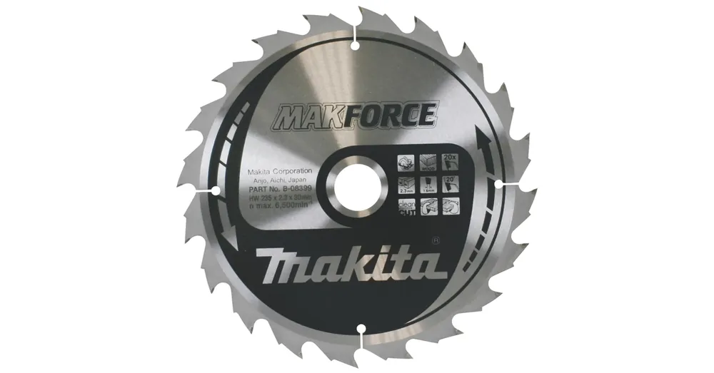 Legkelendőbb MAKITA B-08399 KÖRFŰRÉSZTÁRCSA D235*30/20F. MAKFORCE
