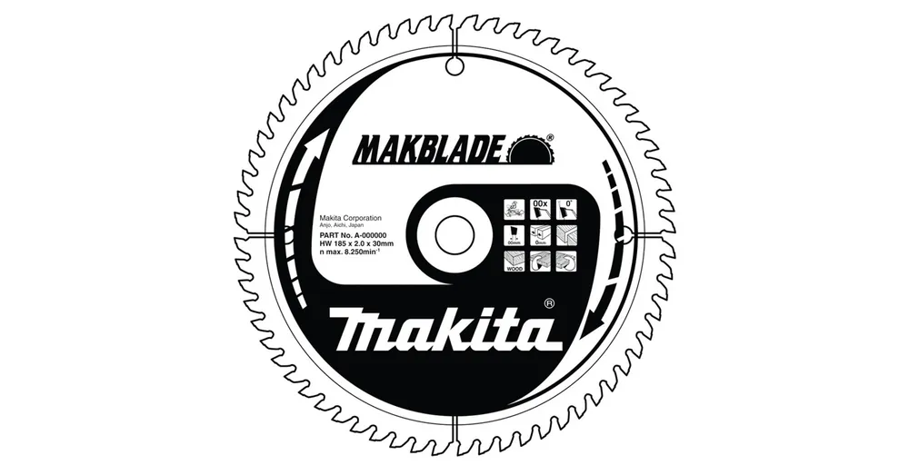 MAKITA B-09070 KÖRFŰRÉSZTÁRCSA D260*30/80F. FÁHOZ Gyors szállítás