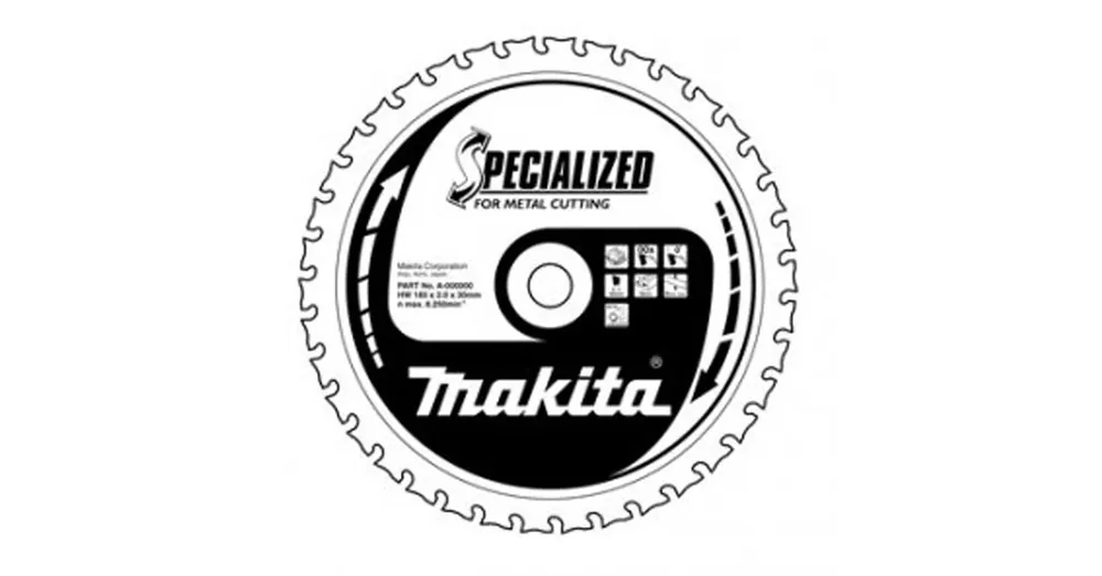 Expressz szállítás MAKITA B-09759 KÖRFŰRÉSZTÁRCSA D185*30/38F. FÉMEKHEZ