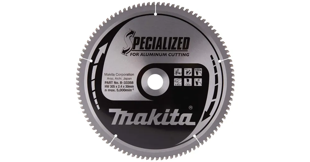 MAKITA B-33358 KÖRFŰRÉSZTÁRCSA D305*30/100F. ALUHOZ Azonnali szállítás