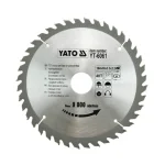 Kedvezményes ár YATO 6061 KÖRFŰRÉSZTÁRCSA D184*30/40FOG FÁHOZ