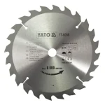 Gyors kiszállítás YATO 6066 KÖRFŰRÉSZTÁRCSA D205*18/24FOG FÁHOZ