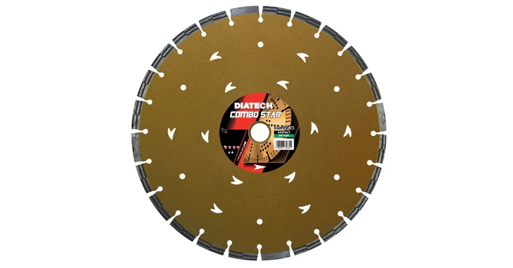 DIATECH CM300SR VÁGÓKORONG D300*30/25,4 COMBO STAR GYÉMÁNTSZEMCSÉS Újdonság