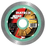 Biztonságos fizetés DIATECH GK115 VÁGÓKORONG TURBO D115*22,2 GEKKO GYÉMÁNTSZEMCSÉS
