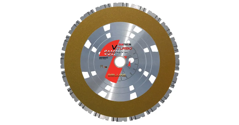 DIATECH LE-V350 VÁGÓKORONG TURBO D350*25,4 V-TURBO GYÉMÁNTSZEMCSÉS Kedvezményes ár