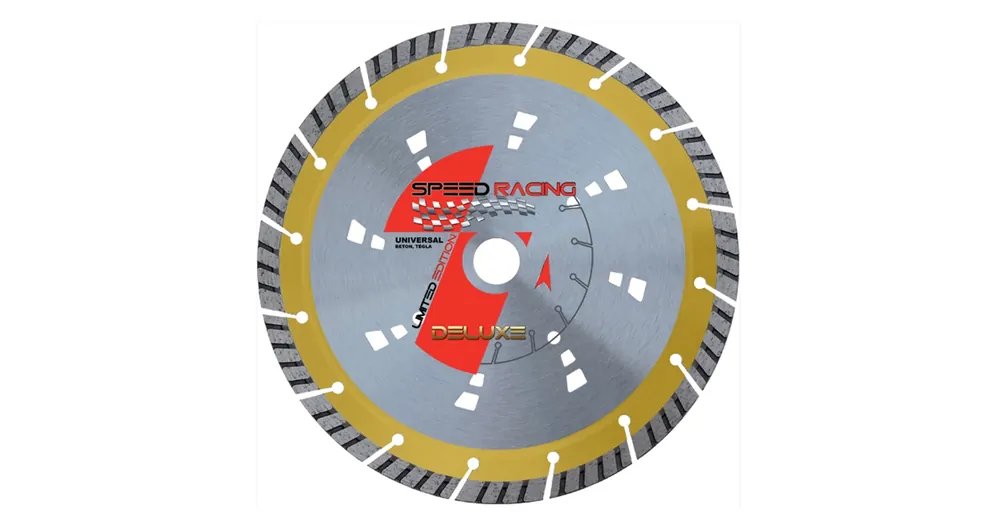 DIATECH SL150 VÁGÓKORONG TURBO D150*22,2 SPEED RACING GYÉMÁNTSZEMCSÉS Gyors szállítás