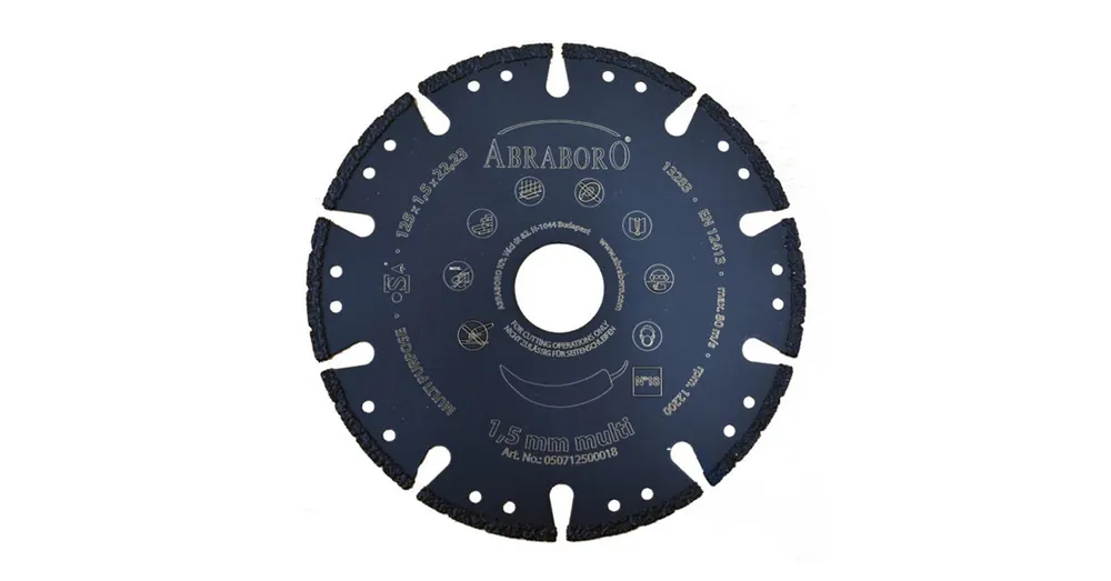 Kihagyhatatlan ajánlat GYÉMÁNTSZEM. VÁGÓKORONG D125 MULTI ( N°18) IMPORT