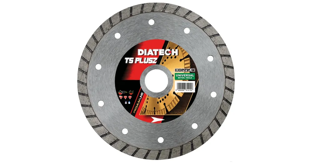 DIATECH TS115P VÁGÓKORONG TURBO D115*22,2 TS PLUSZ GYÉMÁNTSZEMCSÉS Kedvezményes ár