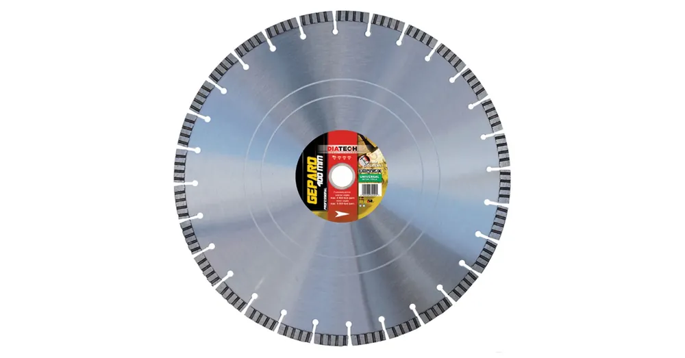 DIATECH GE400 VÁGÓKORONG TURBO D400*25,4 GEPARD GYÉMÁNTSZEMCSÉS Kedvezményes ár