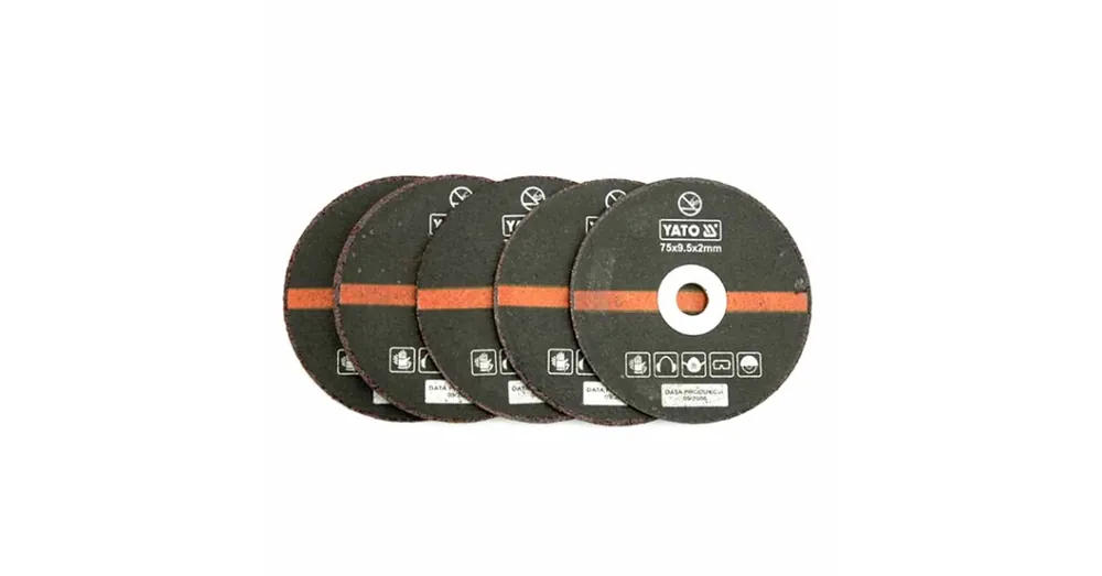 Prémium YATO 0994 VÁGÓKORONG ACÉLHOZ D075 9,5LYUK 5DB/CSOMAG