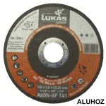VÁGÓKORONG ALUHOZ D115*1.0ALU 22LYUK A60N-BF T41 LAPOS LUKAS UTOLSÓ DARABOK Újdonság