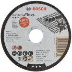 BOSCH 2608603169 VÁGÓKORONG INOXHOZ D115*1.0Q 22LYUK 10DB/FÉMDOBOZ BF 41 Vedd meg most