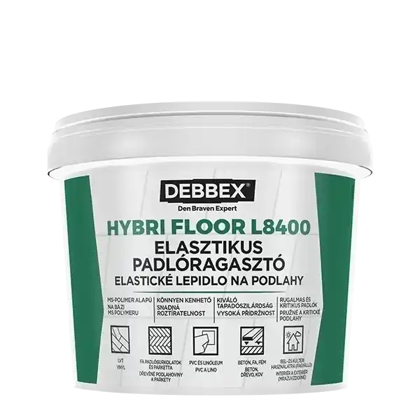 Gyors szállítás Den Braven Rugalmas ragasztó padlóburkolatokhoz HYBRI FLOOR L8400
