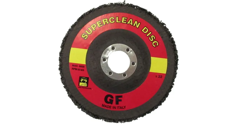 NÉGERTÁRCSA D125 STREAP&CLEAN 22LYUK TISZTÍTÁSHOZ SAROKCSISZ BLACK CLEANER Kedvezményes ár