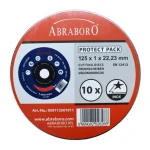 Vedd meg online VÁGÓKORONG INOXHOZ D125*1.0Q 22LY.10DB/FÉMDOB. PROTECT PACK IMPORT
