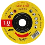 Akciós ár VÁGÓKORONG INOXHOZ D125*1.0Q 22LYUK AS60T T41 LAPOS AKKUS IMPORT